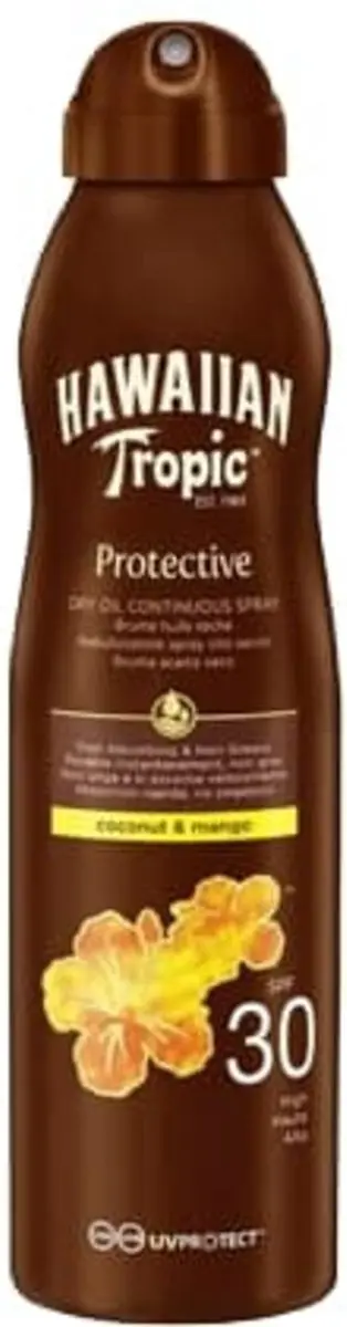 Hawaiian Tropic Island Glow Dry Oil Spray SPF 30 - 177ml