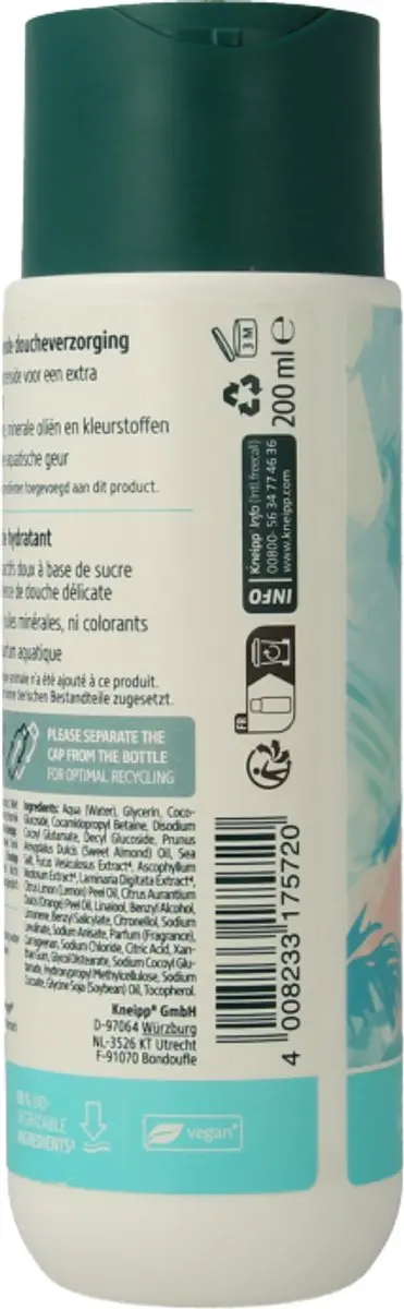 Kneipp Douche Clean Beauty Algen Zeezout 200ml