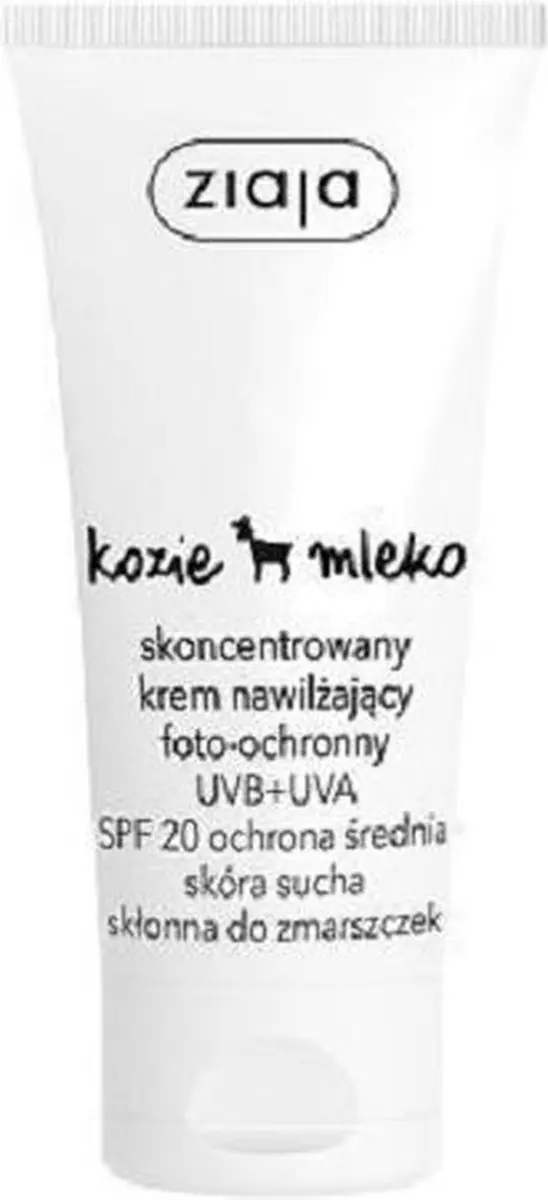 Ziaja Geitenmelk SPF20 Voedende Dagcrème 50ml