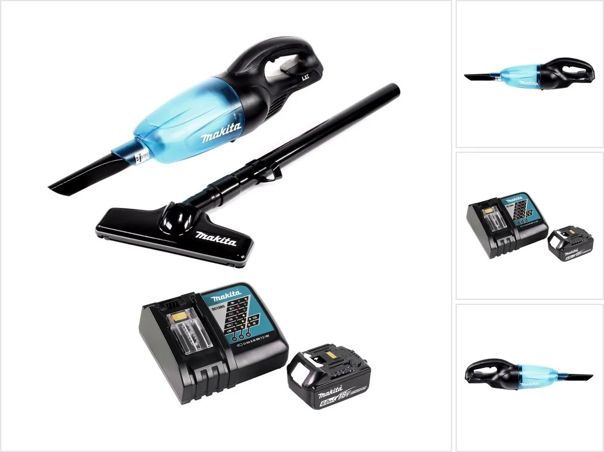 Makita DCL180RG1 Accu Stofzuiger 18V