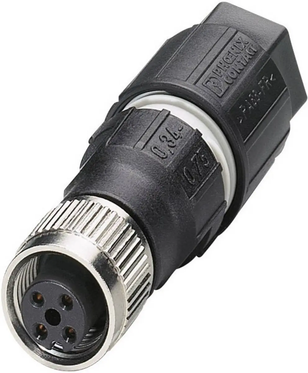 Phoenix Contact 1641772 M12 Sensor/Actuator Connector - 4 Polig