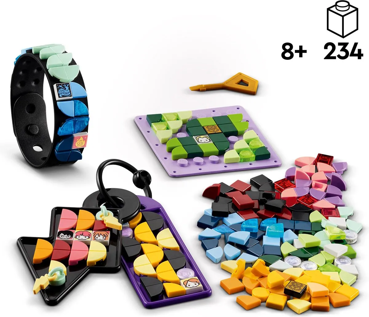 LEGO DOTS Harry Potter Zweinstein Accessoires 41808 - Meerkleurig - afbeelding 2 van 6