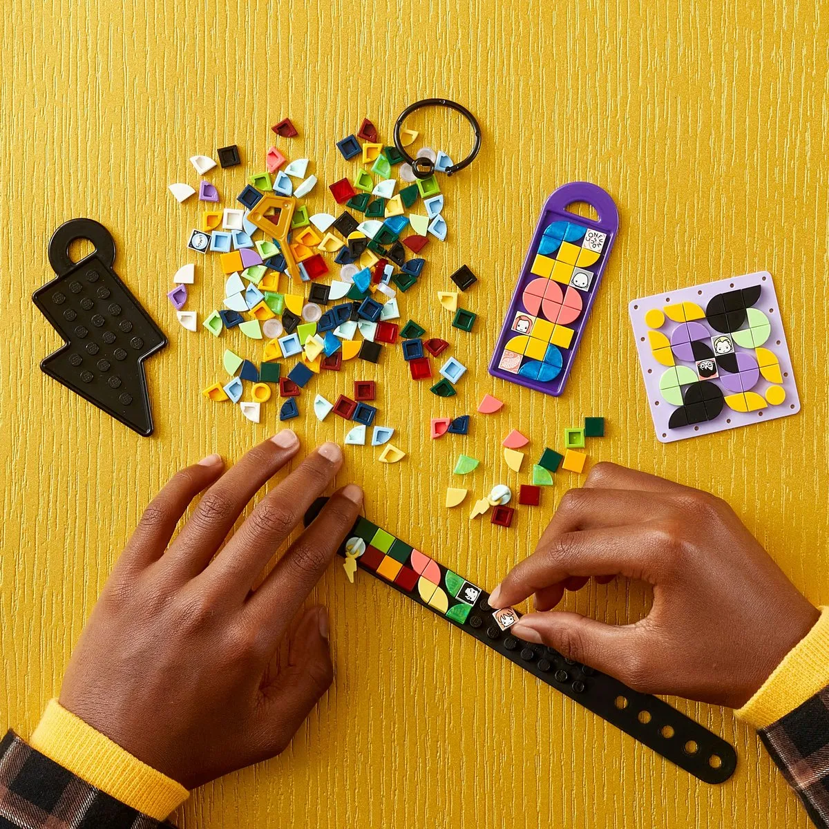 LEGO DOTS Harry Potter Zweinstein Accessoires 41808 - Meerkleurig - afbeelding 5 van 6