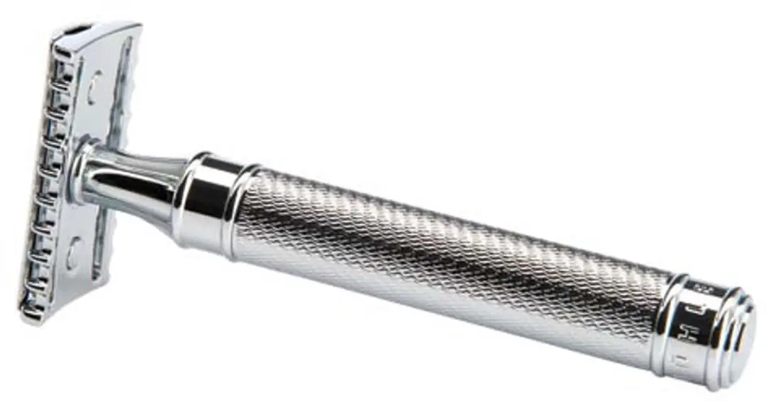 Mühle R41 Grande Klassiek Scheermes - Open kam - Zwart