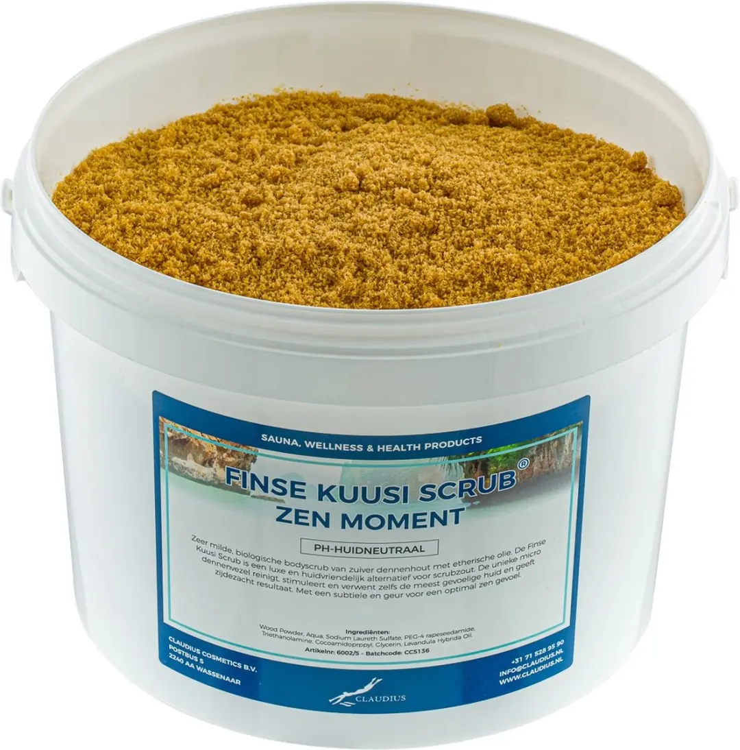 Splashbox Cosmetics Kuusi Scrub Zen Moment 1L