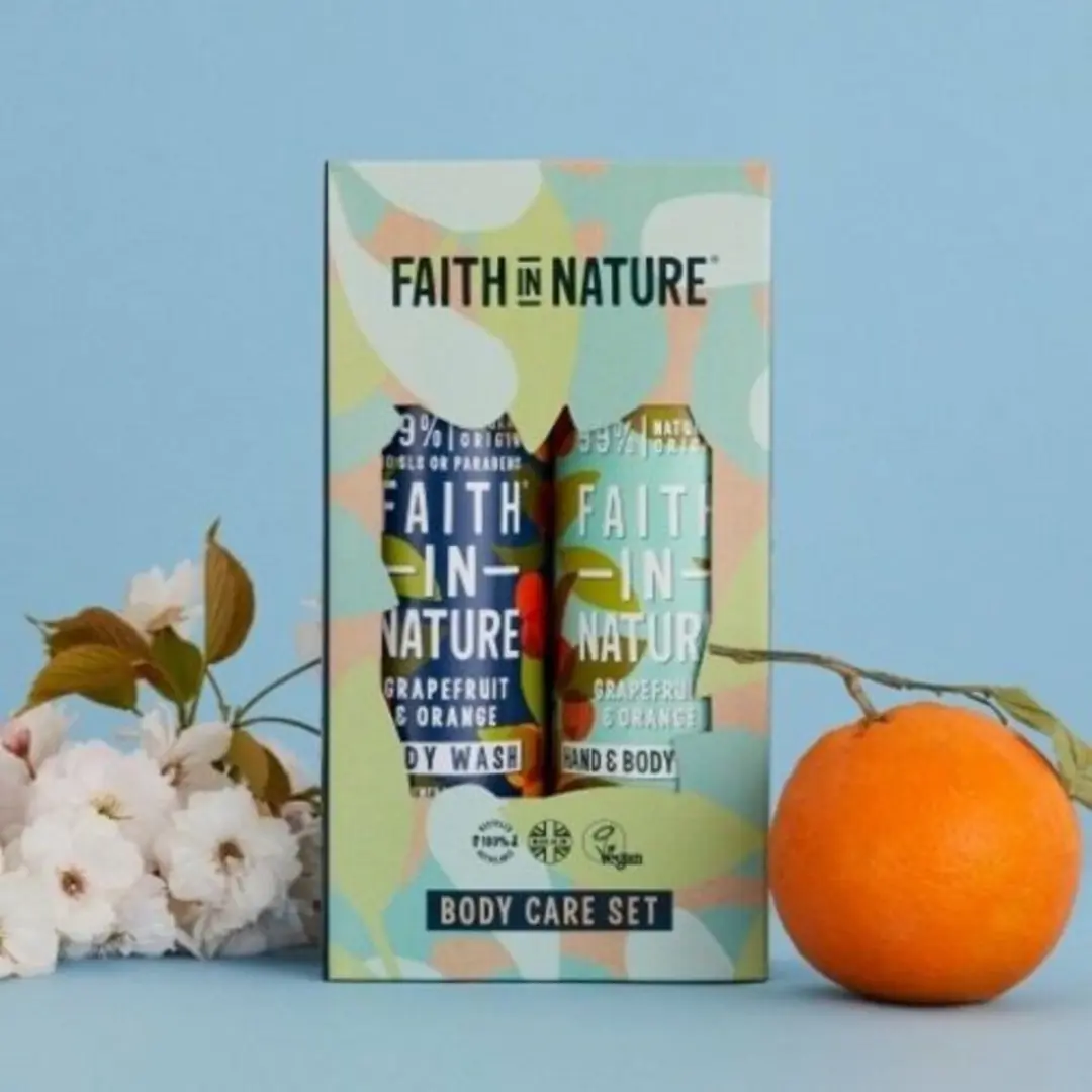 Faith In Nature Geschenkset Body Care Grapefruit & Orange