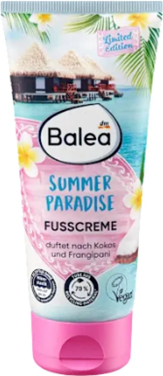 Balea Voetcrème Summer Paradise 100ml