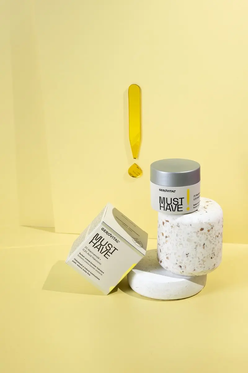 Gerovital Booster Sorbet-Crème 50ml - 2% Niacinamide & Hyaluronzuur