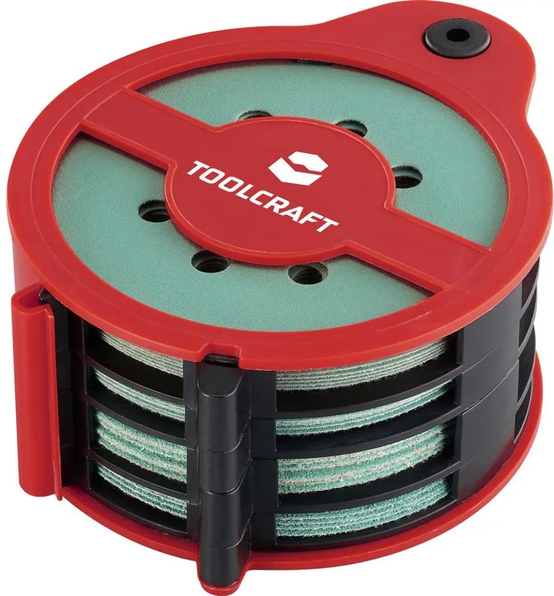 TOOLCRAFT TO-10674219 Multi-schuurpapierset