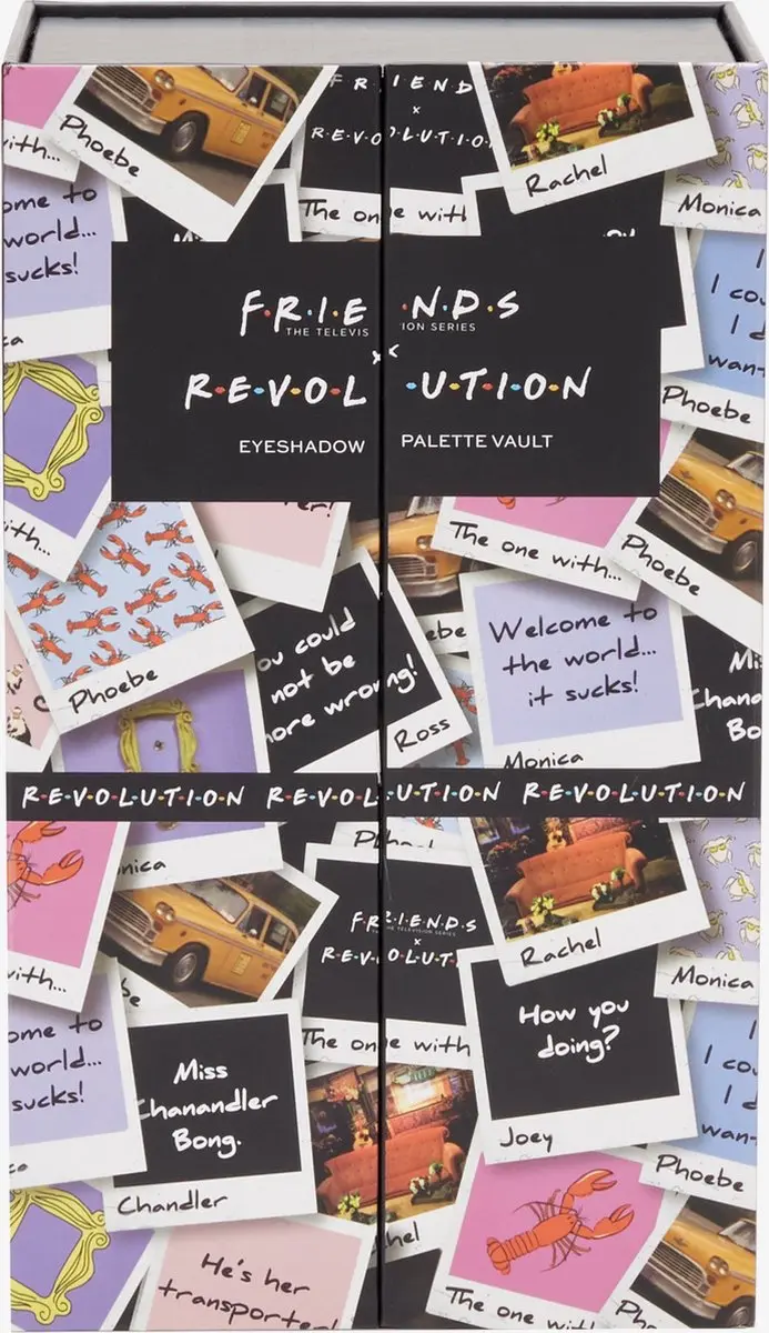 Makeup Revolution X Friends Eyeshadow Palette Vault - 10 Palettes