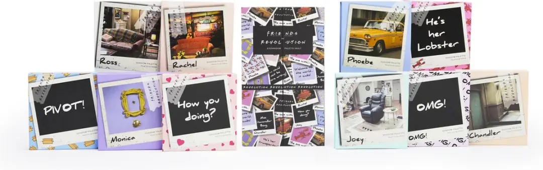 Makeup Revolution X Friends Eyeshadow Palette Vault - 10 Palettes