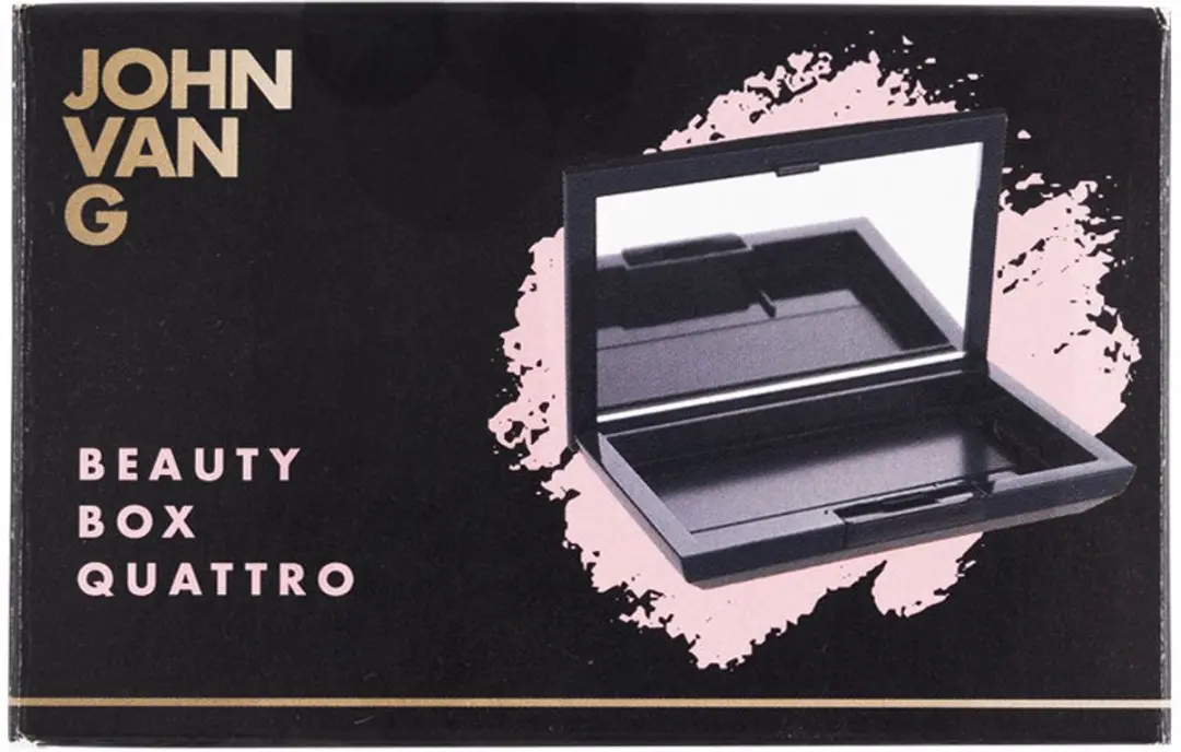 John van G Beauty Box Quattro Eyeshadow - Zwart