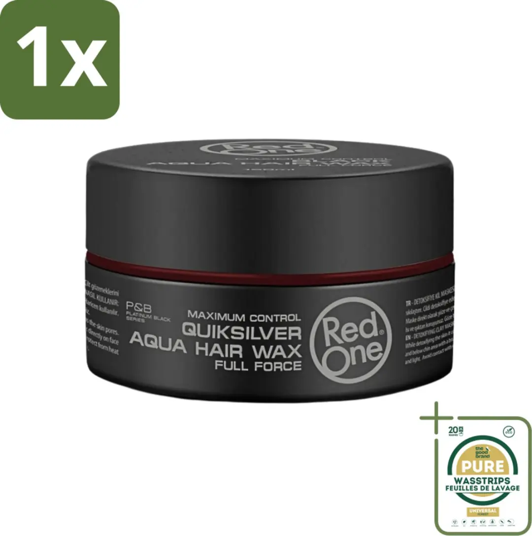 Red One Quicksilver Aqua Haarwax 150ml