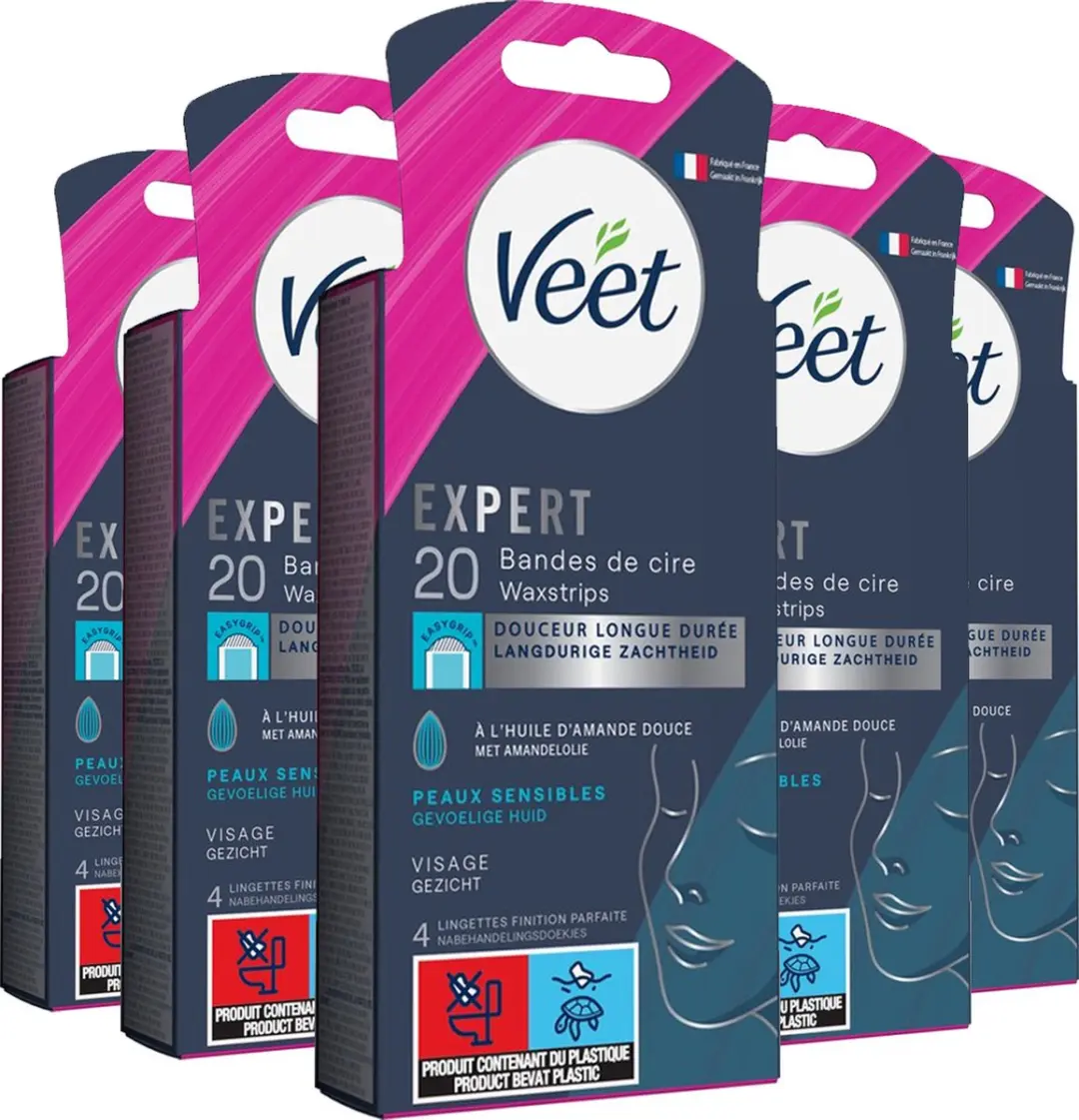 Veet Expert Koude Wasstrips Gezicht