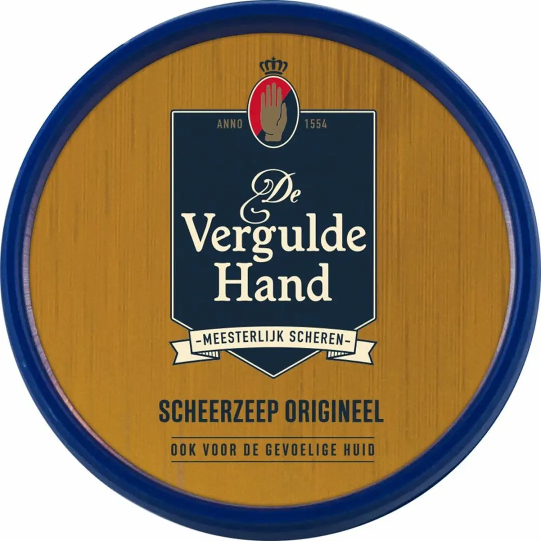 Vergulde Hand Scheerzeep 75g