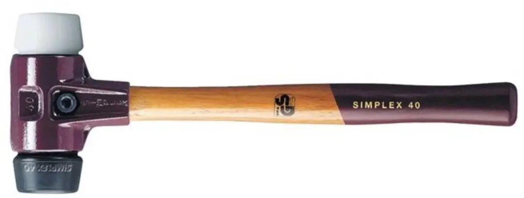 Halder Simplex 3027 Hamer - 405x150x60mm - Rubber/Superplastic