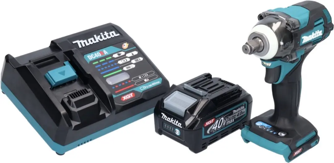 Makita TW004GM1 Accu-slagmoersleutel 40V 350Nm - 1/2" - met 4,0Ah accu & oplader - afbeelding 5 van 5