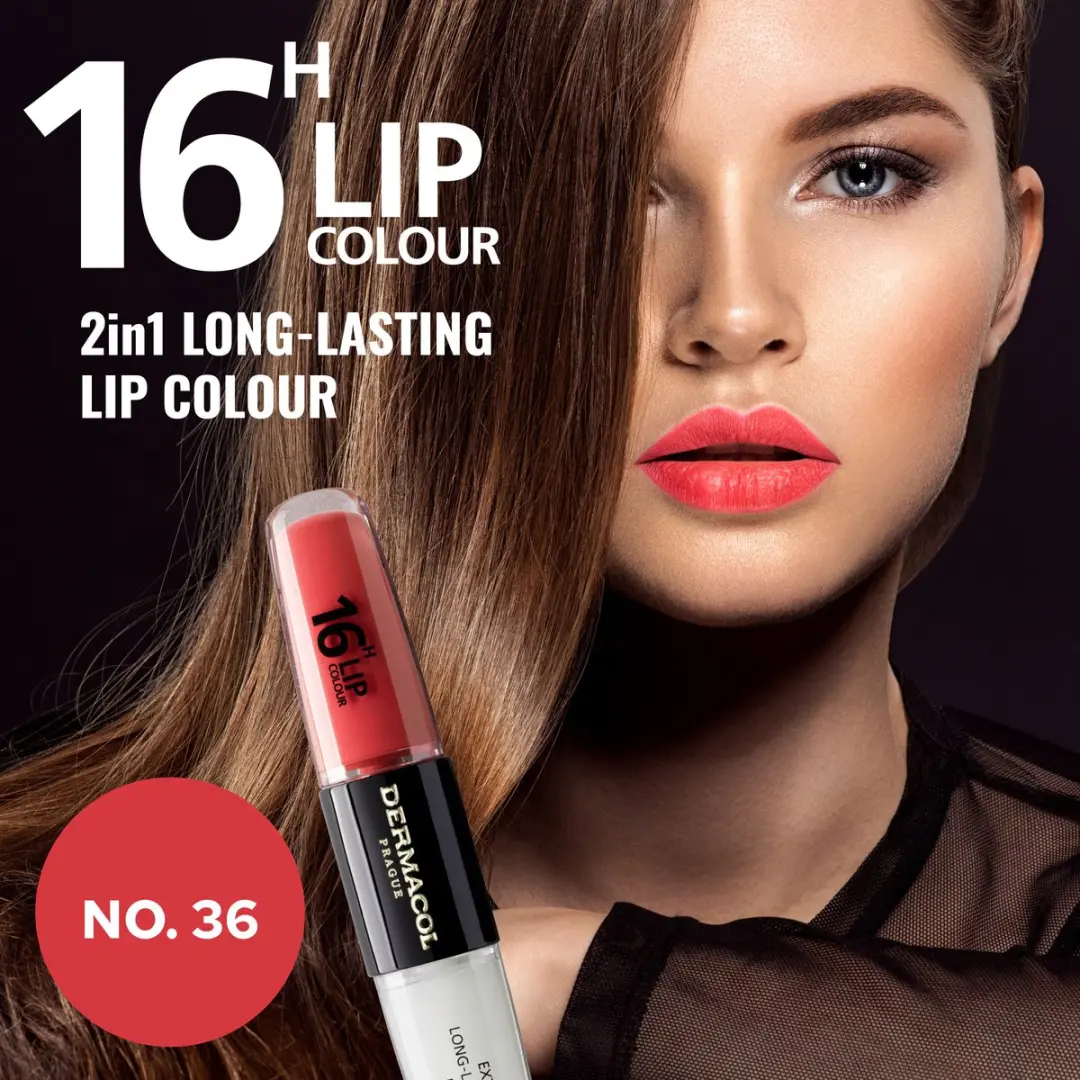 Dermacol 16-uurs Lipkleur n.36 - 8ml - Rood