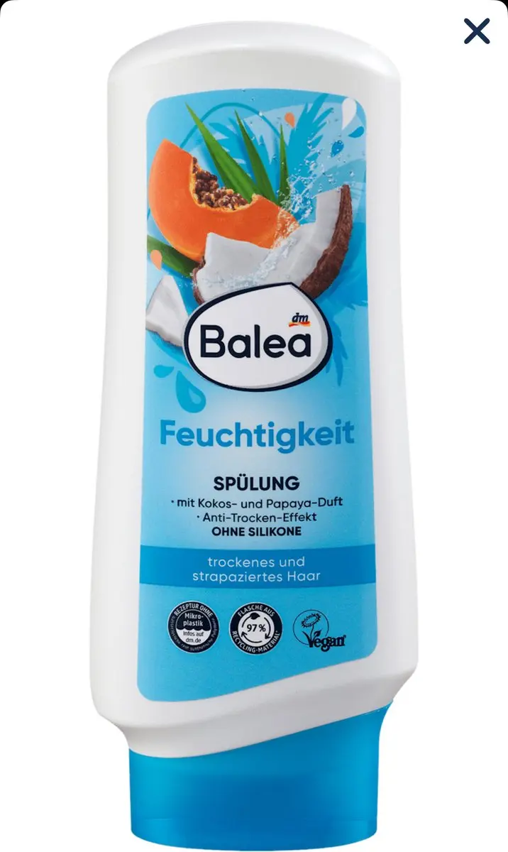 Balea Vochtinbrengende Conditioner 3x300ml