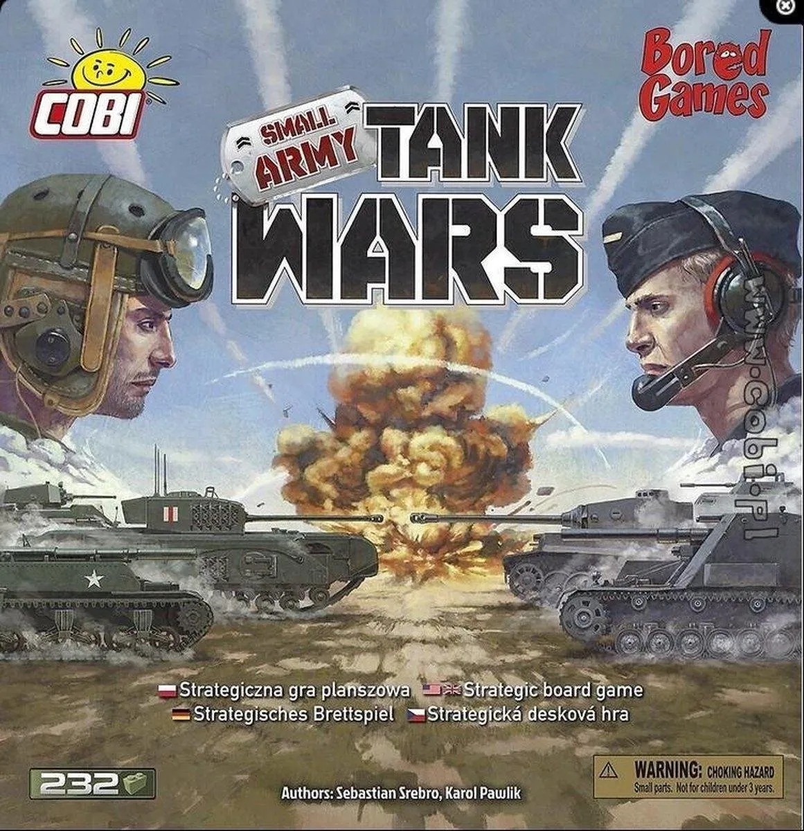 Cobi Bordspel Tank Wars Junior