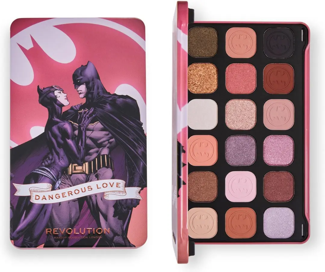 Makeup Revolution x DC Dangerous Love Forever Flawless Palette