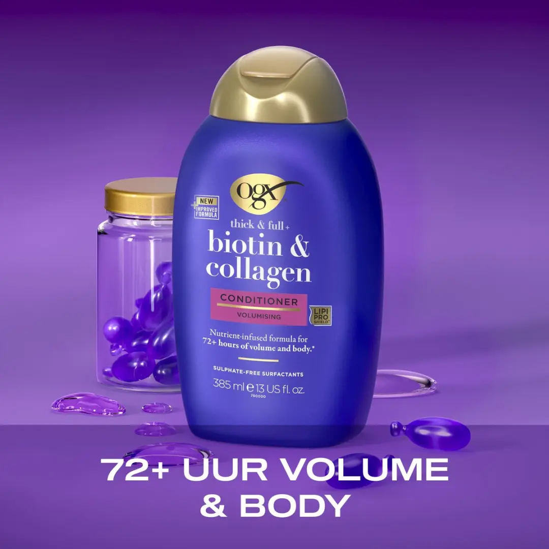 OGX Volumizing Conditioner Biotine & Collageen 6x385ml