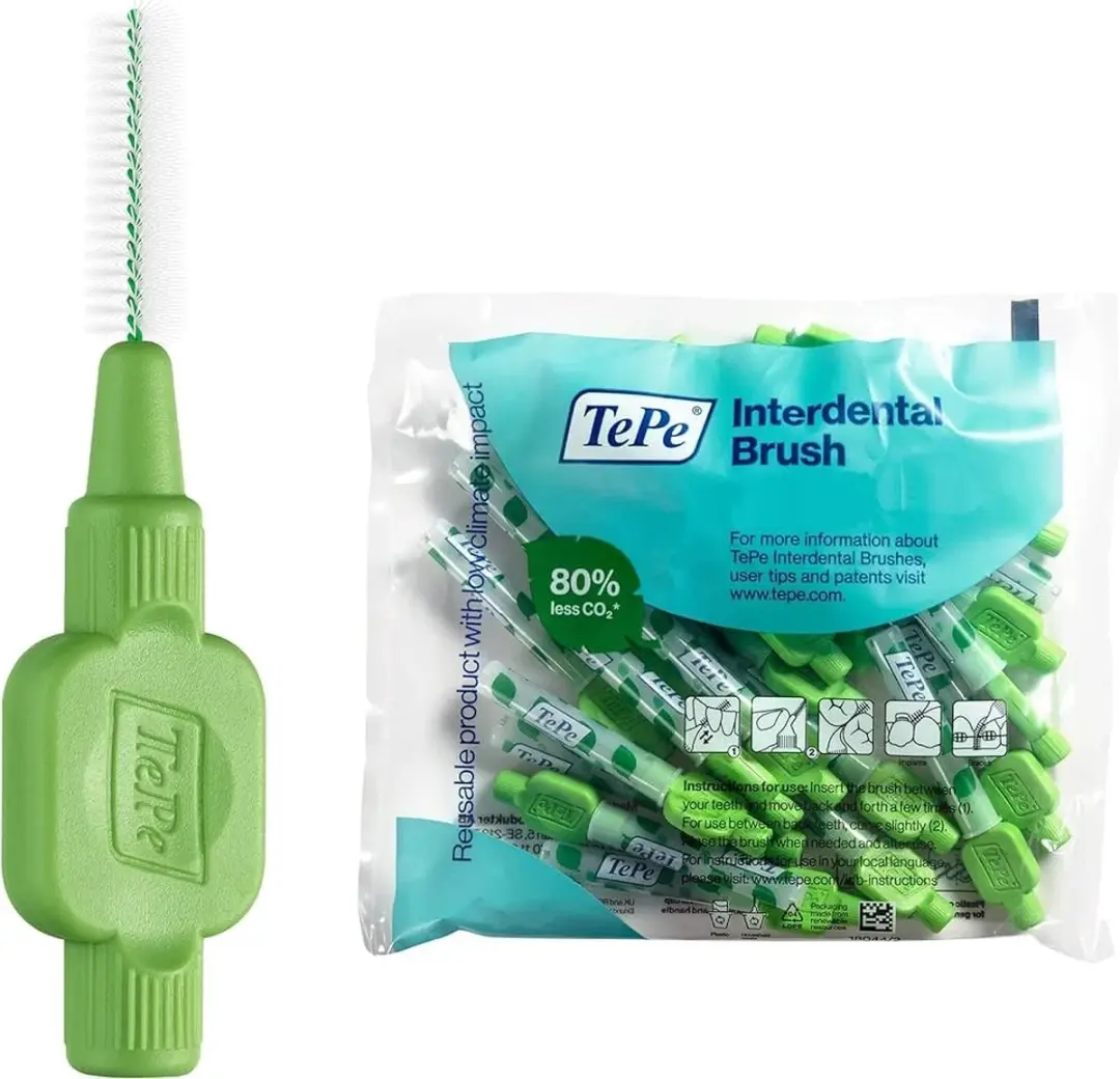 TePe Ragers Origineel 0,8mm - 25 Stuks - Groen - afbeelding 6 van 6