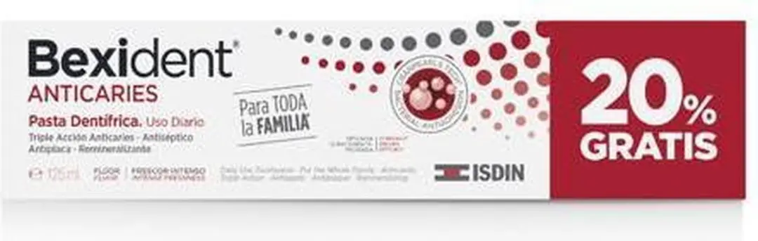 Isdin Bexident Anticaries Tandpasta 125ml