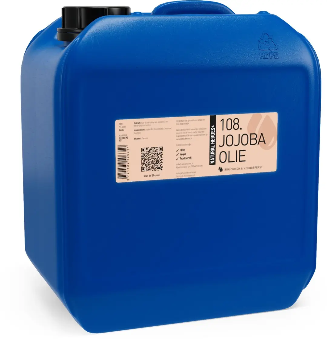 Natural Heroes Jojoba Olie Biologisch Koudgeperst 10L