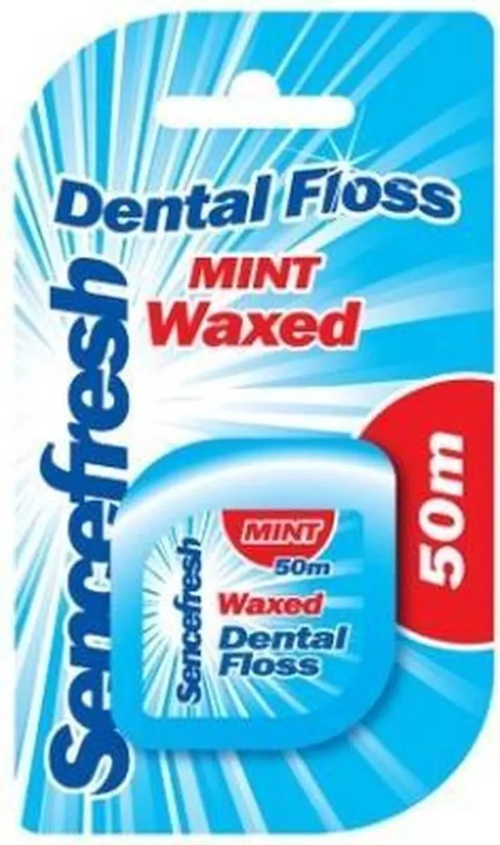 Sencefresh Dental Floss Mint Waxed 50m
