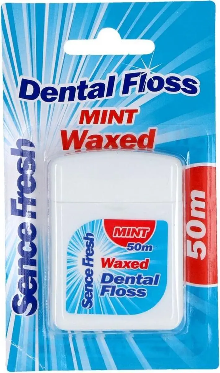 Sencefresh Dental Floss Mint Waxed 50m