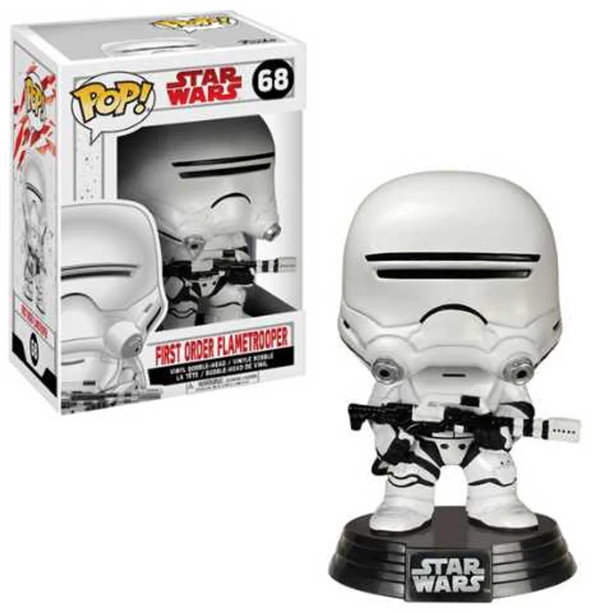 Funko Pop! First Order Flametrooper #68 The Last Jedi - Verzamelfiguur - Multi