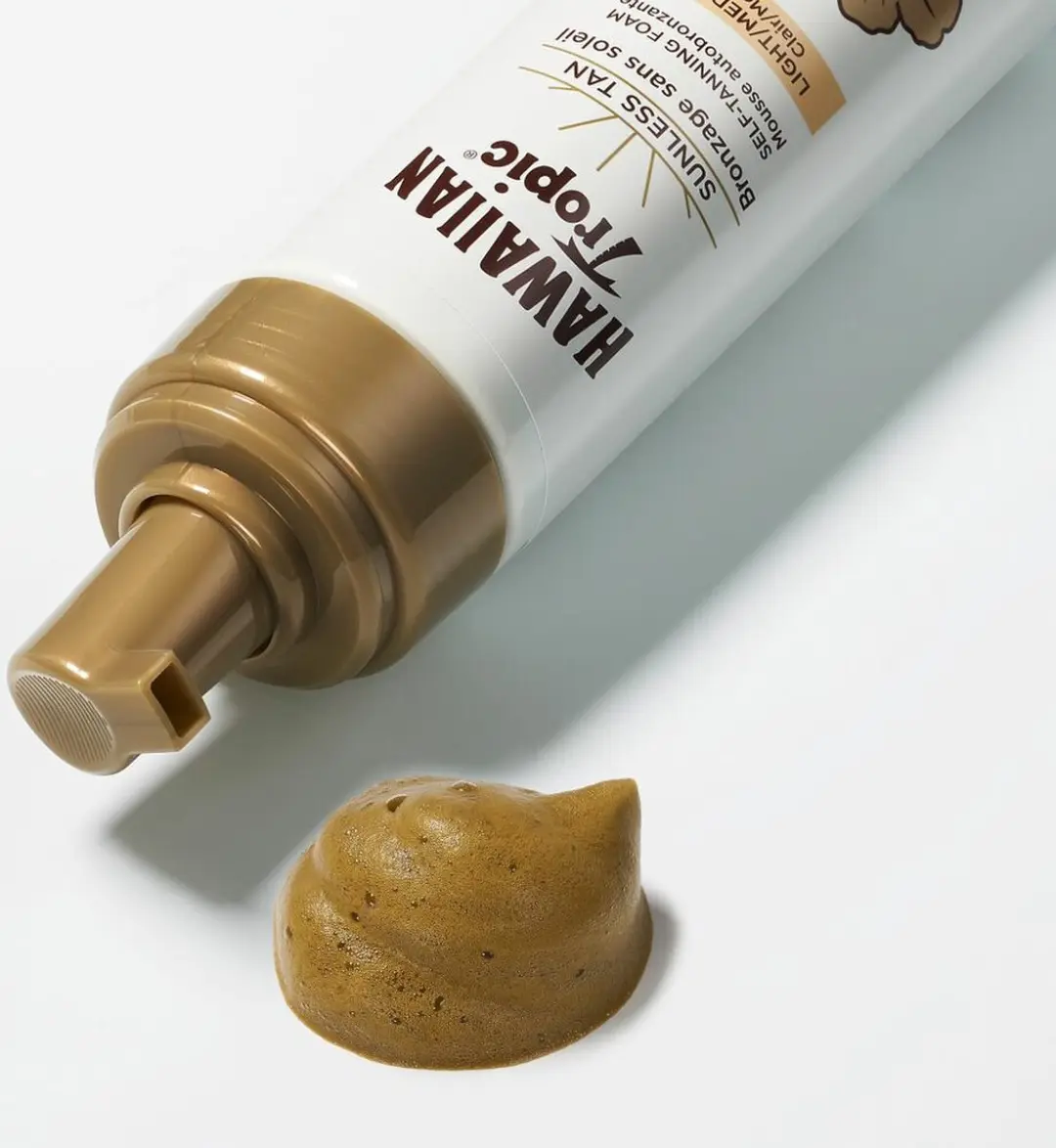 Hawaiian Tropic Sunless Tan Foam 200ml - Licht