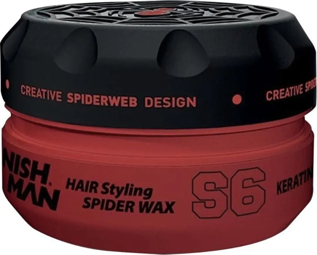 Nishman Spider Wax S6 Keratin Haarwax 150ml
