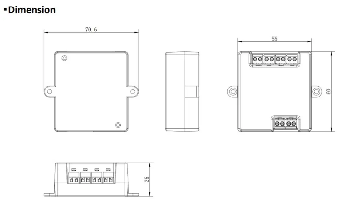 Hikvision DS-KAD7061EY 2-Wire HD Distributor - Wit
