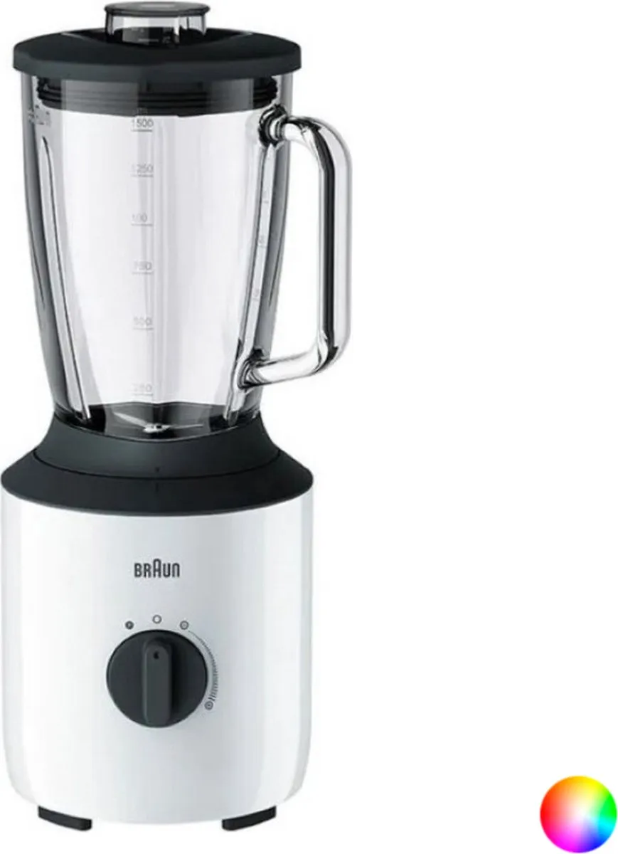Braun PowerBlend 3 JB3150 Blender - 800W - Zwart