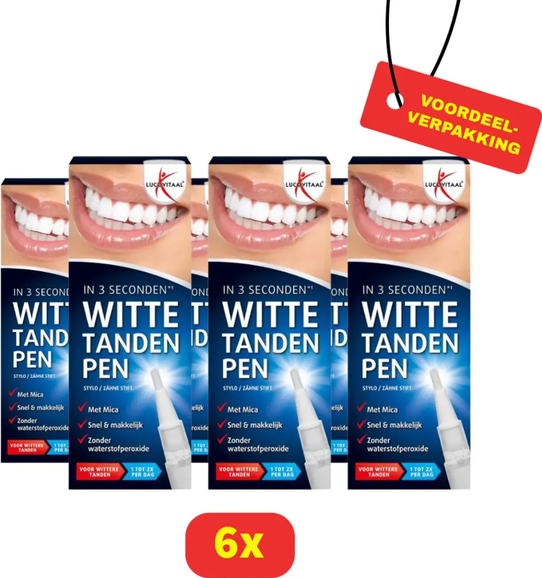 Lucovitaal Witte Tanden Pen