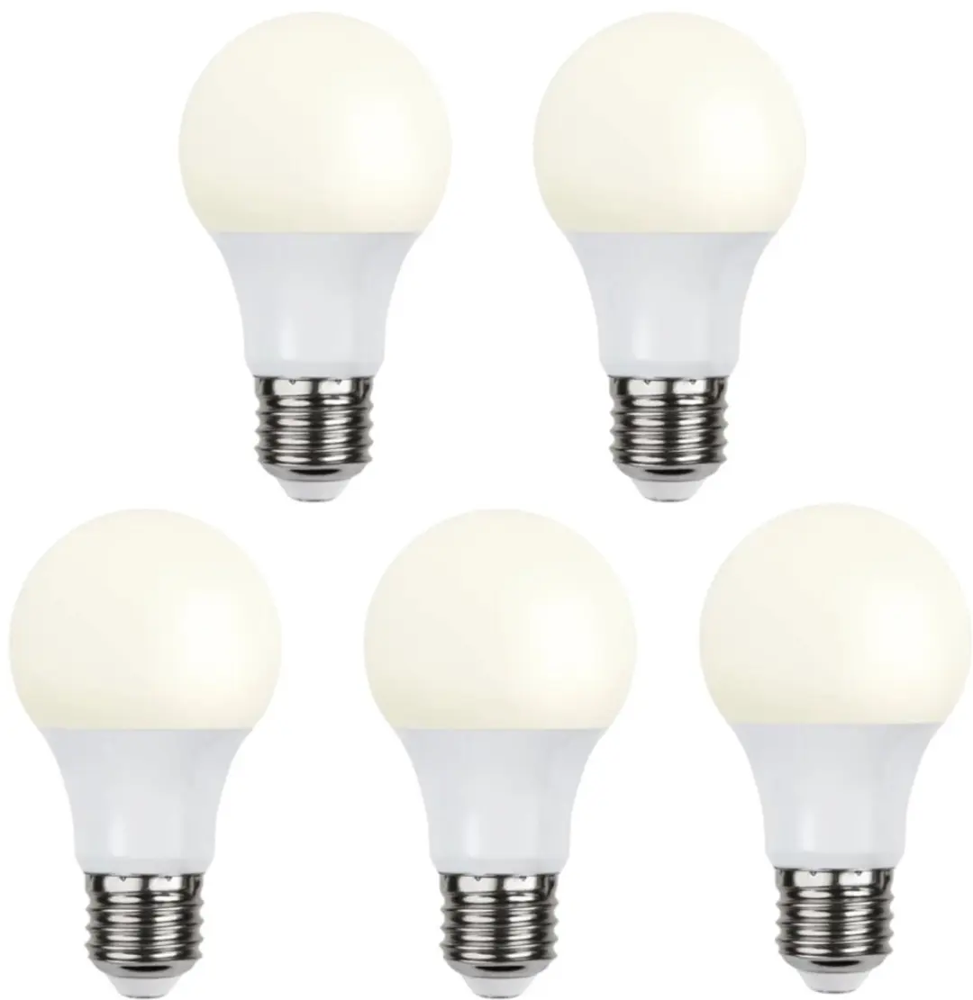 Star Trading Bewegingssensor E27 8.3W Extra Warm Wit - 5 Stuks