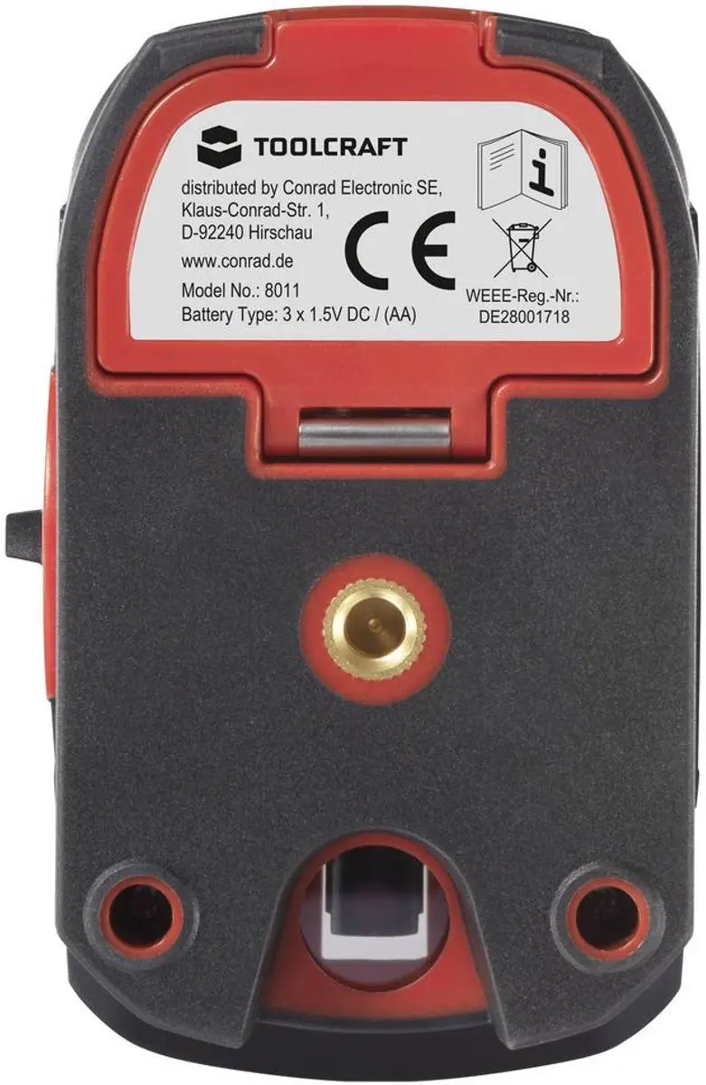 TOOLCRAFT Kruislijnlaser Zelfnivellerend - 30m