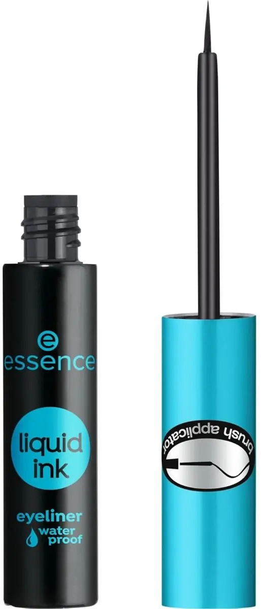 Essence Liquid Ink Eyeliner Waterproof 01 Black - 3ml - afbeelding 6 van 6
