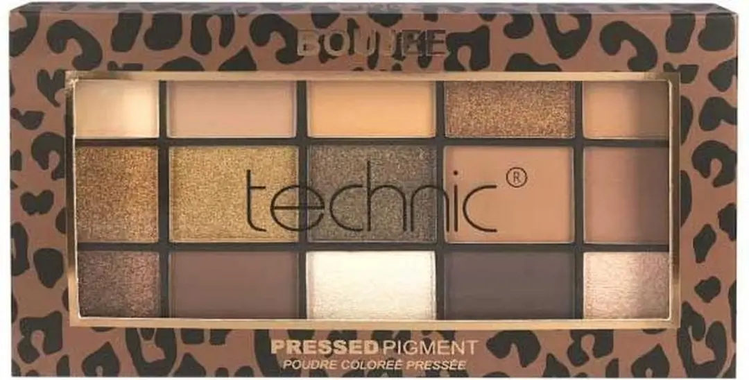 Technic Pressed Pigment Oogschaduw Palette Boujee - 15 Kleuren