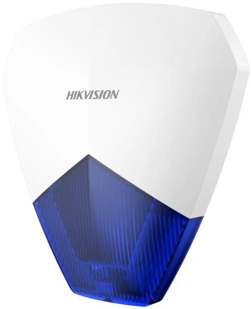 Hikvision DS-PS1-B Bekabelde Sirene - Blauw