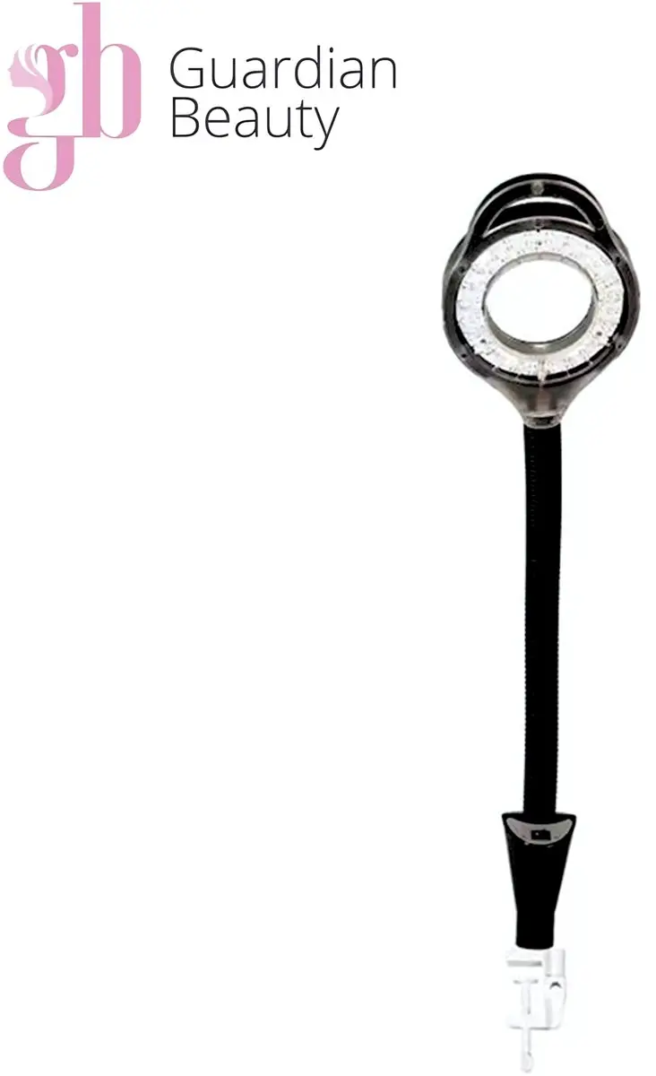 Guardian Beauty Gezichtsstomer LED Lamp - Zwart
