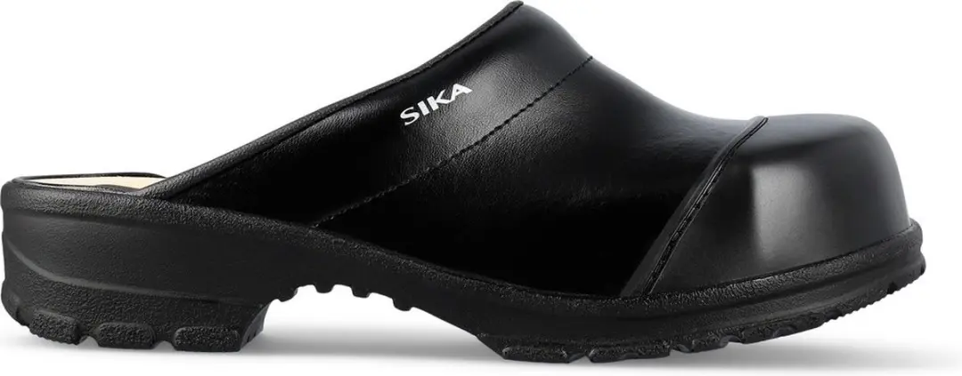 Sika 54 Klompen Open Hak SB - Zwart - 38