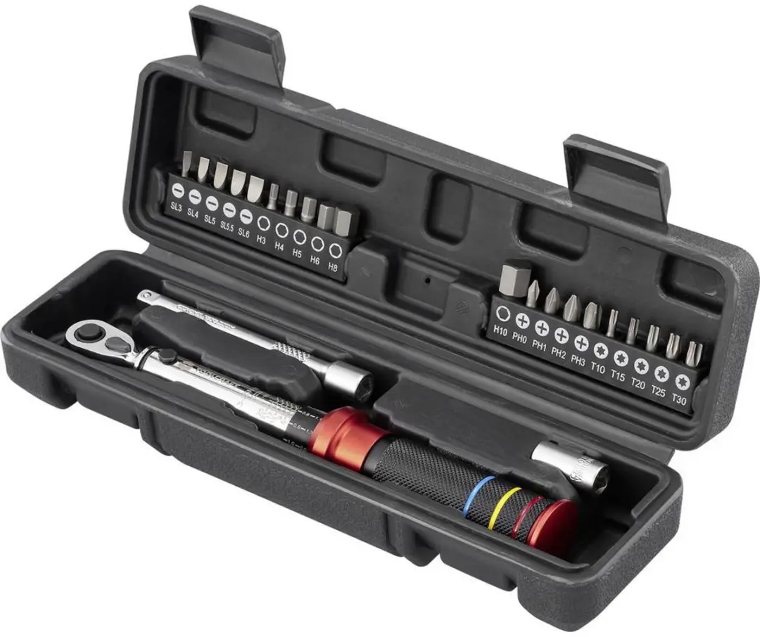 TOOLCRAFT TO-10332102 Momentsleutelset 1/4" 3-25 Nm