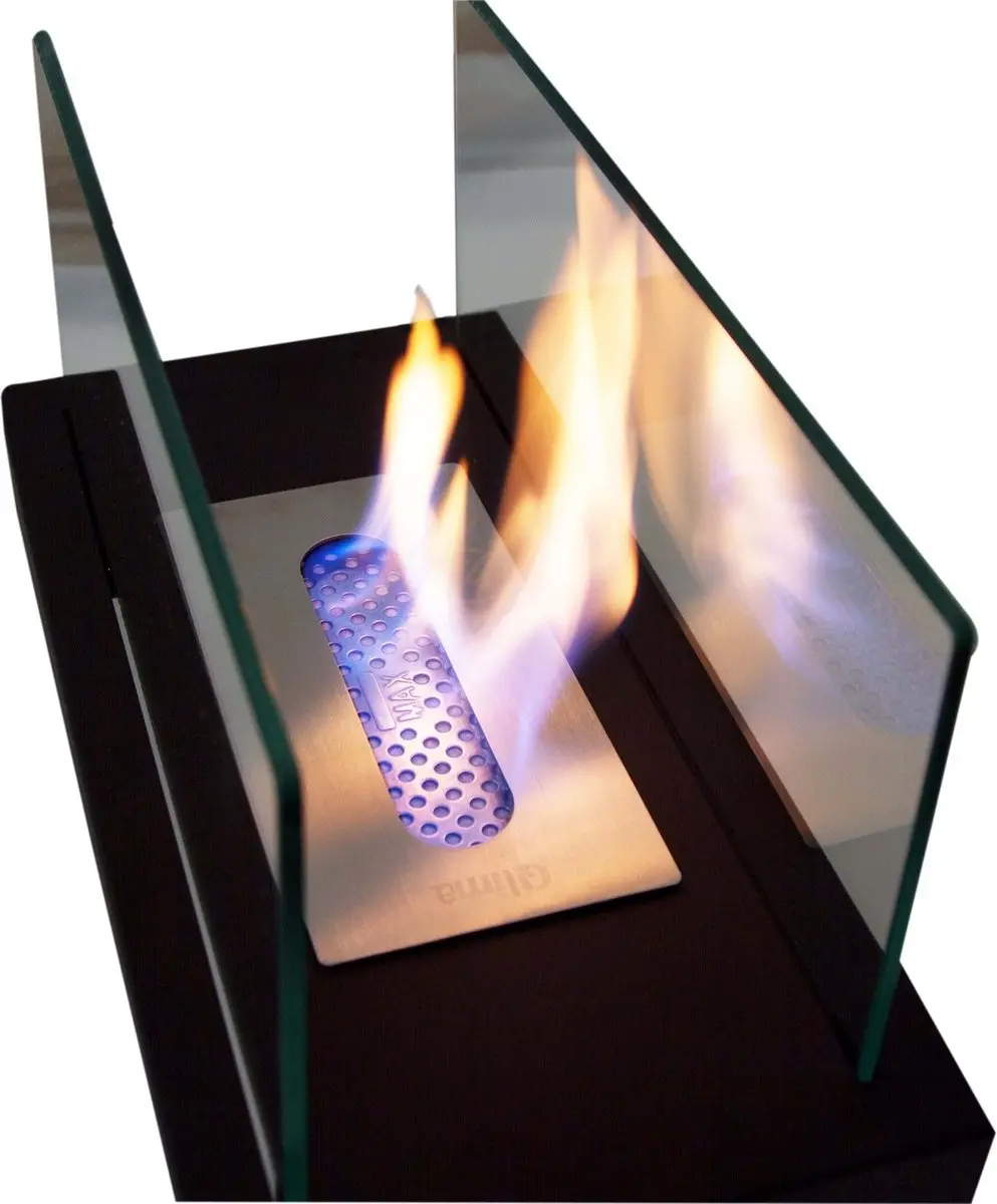 Qlima FFB 105 Bio Ethanol Tafelhaard - 1340W - Zwart