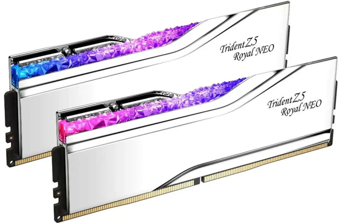 G.Skill Trident Z5 Royal Neo F5-6000J2836G16GX2-TR5NS DDR5 RAM - 32GB (2x16GB) 6000MHz