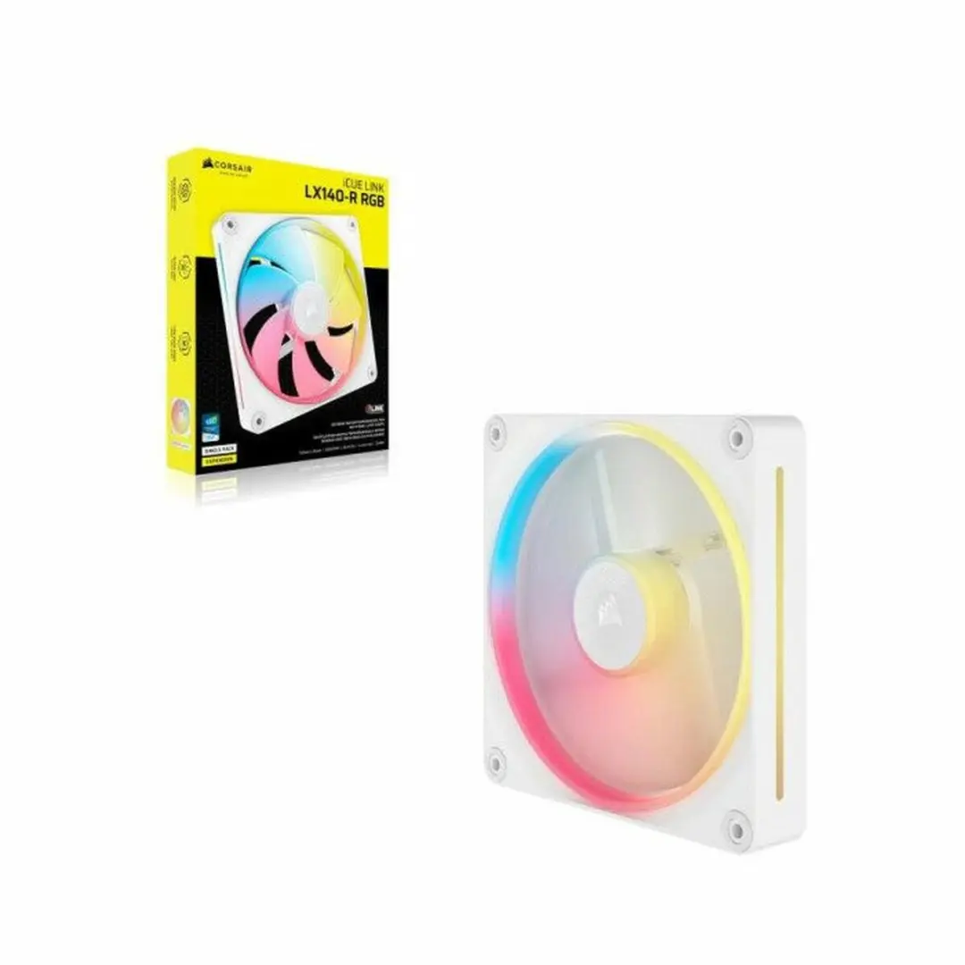 Corsair iCUE LINK LX140 RGB Ventilator 140mm - Wit