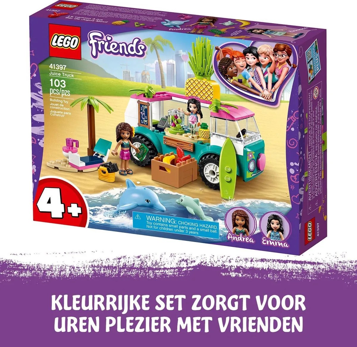 LEGO Friends Sapwagen 41397 - 103 Stukken - 2 Minifiguren