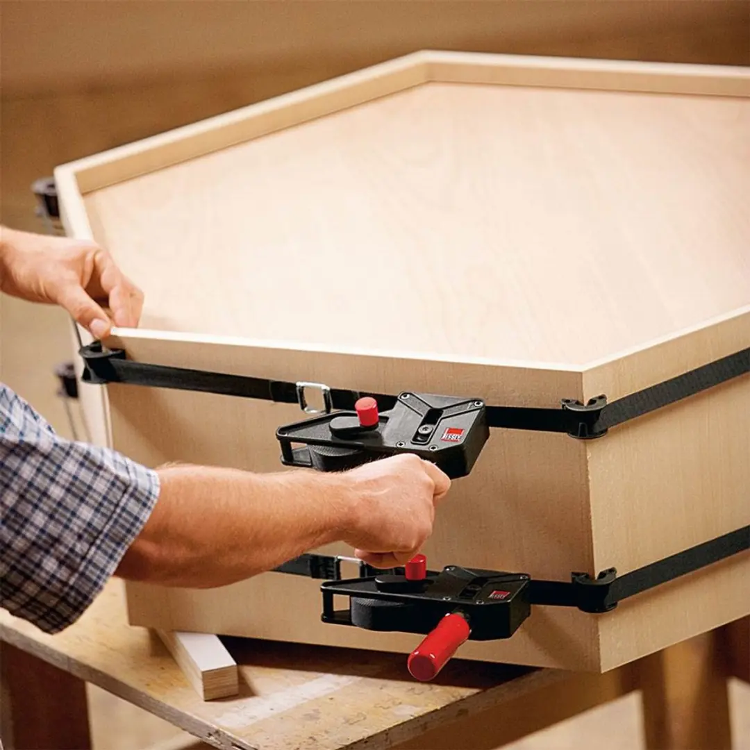 Bessey BAN700 Bandspanner tot 7m - 4 Stuks Vario-hoeken